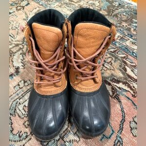 SOREL leather winter boots
